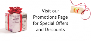 Promotions Page for Special Offers and Discounts