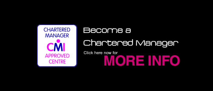 Become a Chartered Manager